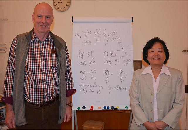 Rainer Nestmann und Wang Li