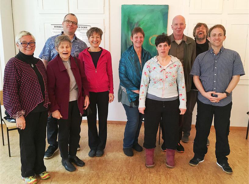 Hui Chun Gong Kurs mit Rainer Nestmann (dritter von rechts)