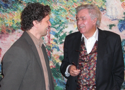 Knud Johannsen (Wirtschafts-Vorstand) und Rainer Holbe
